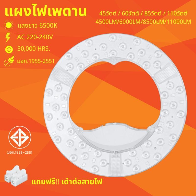 ProBright แผงไฟเพดานLED 60w 85w 110w (รุ่นบิ๊กโรล) แม่เหล็กในตัว โคมไฟเพดาน แผงไฟพดาน LED กลม ติดตั้งง่าย ทนทาน