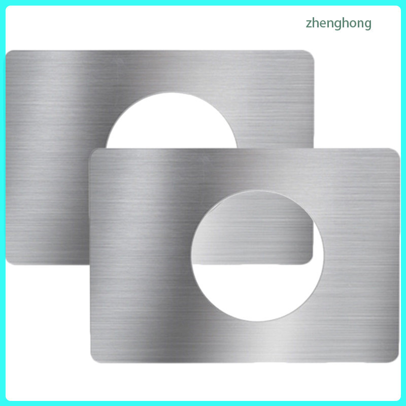 ล็อคประตู Strike Plate Filler Dead Bolt Cover Repair Steel zhenghong