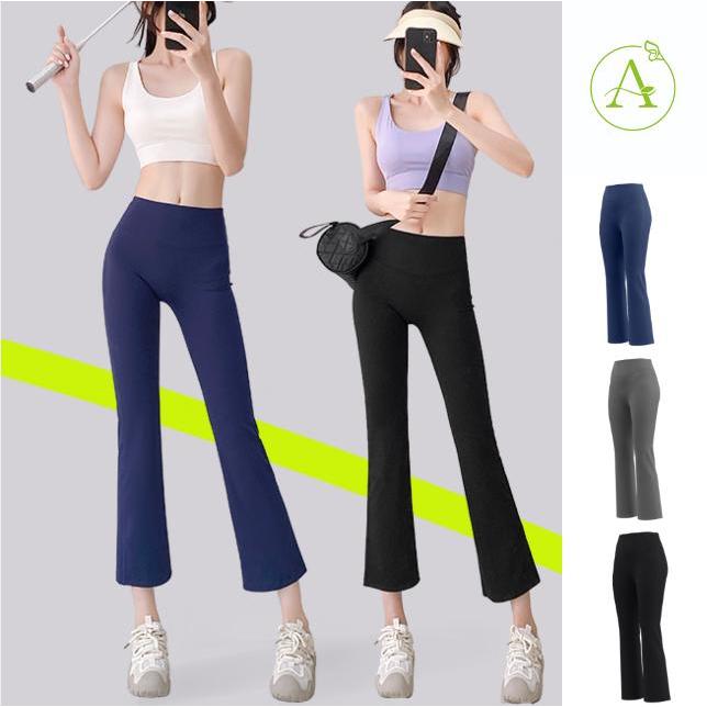**NEW**ArayaLady กางเกงเลกกิ้ง 9 ส่วน กางเกงโยคะ กางเกงออกกำลังกายผู้หญิง รุ่น AP-JYMA052