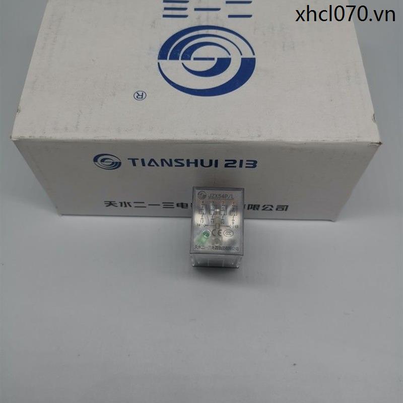 รีเลย์กลางขนาดเล็ก JZX54P-L สี่เปิดสี่ปิดพร้อมไฟ Plug-In Type 6-110V