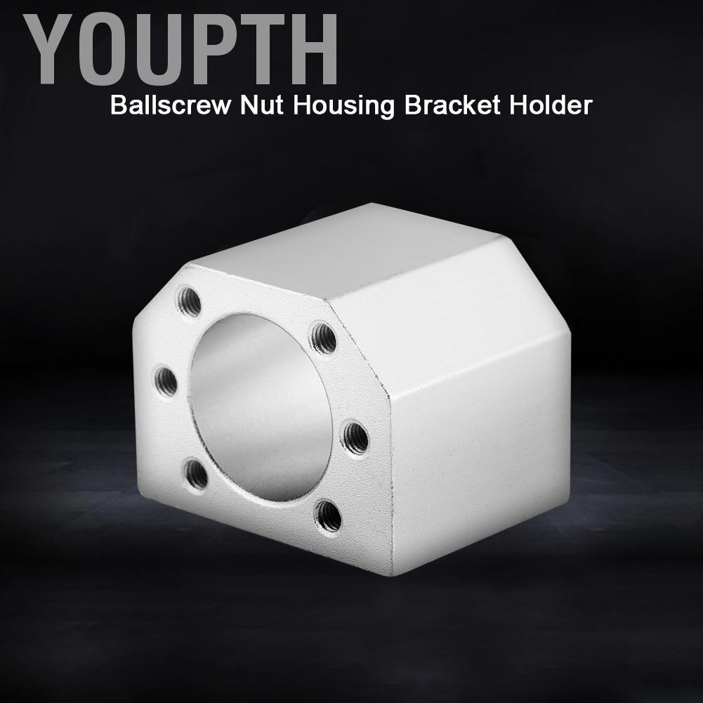 Youpth Youpth DSG16H Ballscrew NUT ที่อยู่อาศัยที่นั่งยึดผู้ถือ Strong และทนทาน Smooth สำหรับ CNC อุ