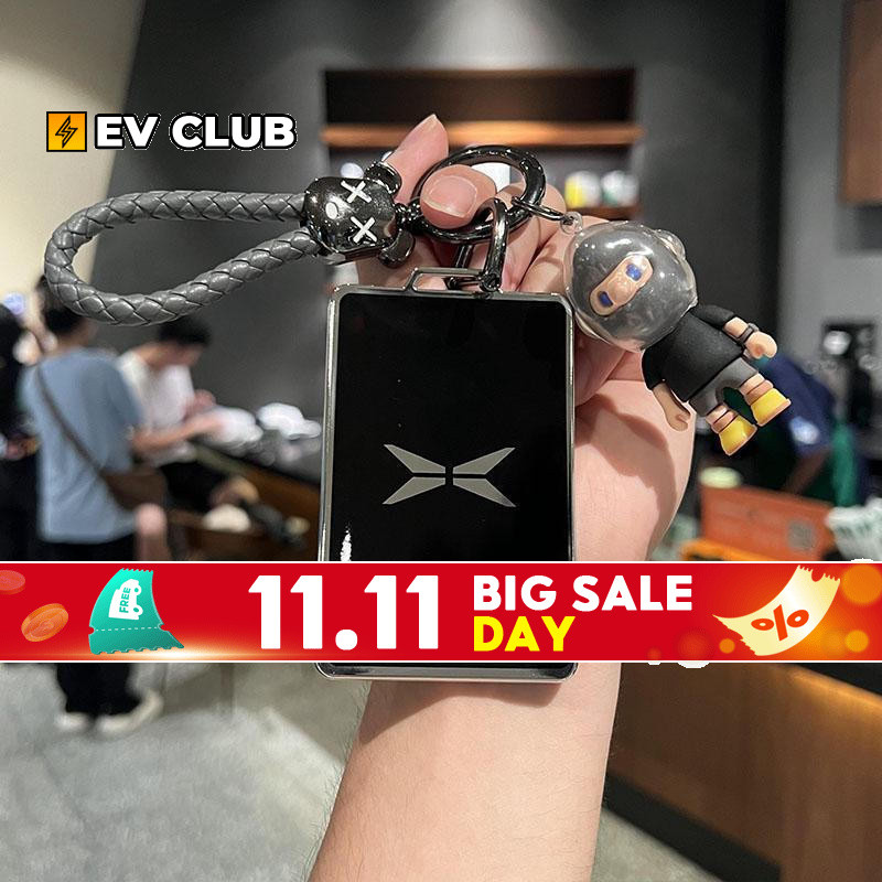 X xpeng G6 SUV EV NFC Anti-Card Case Key Case จี้กุญแจรถสาวน่ารักรถใหม่ต้องมี B