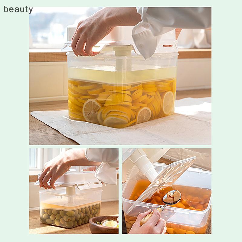 [beauty] โถดอง 4/5L ภาชนะหมักดองรั่วสําหรับ Gherkin Sauerkraut กิมจิภาชนะเก็บและหมัก TH