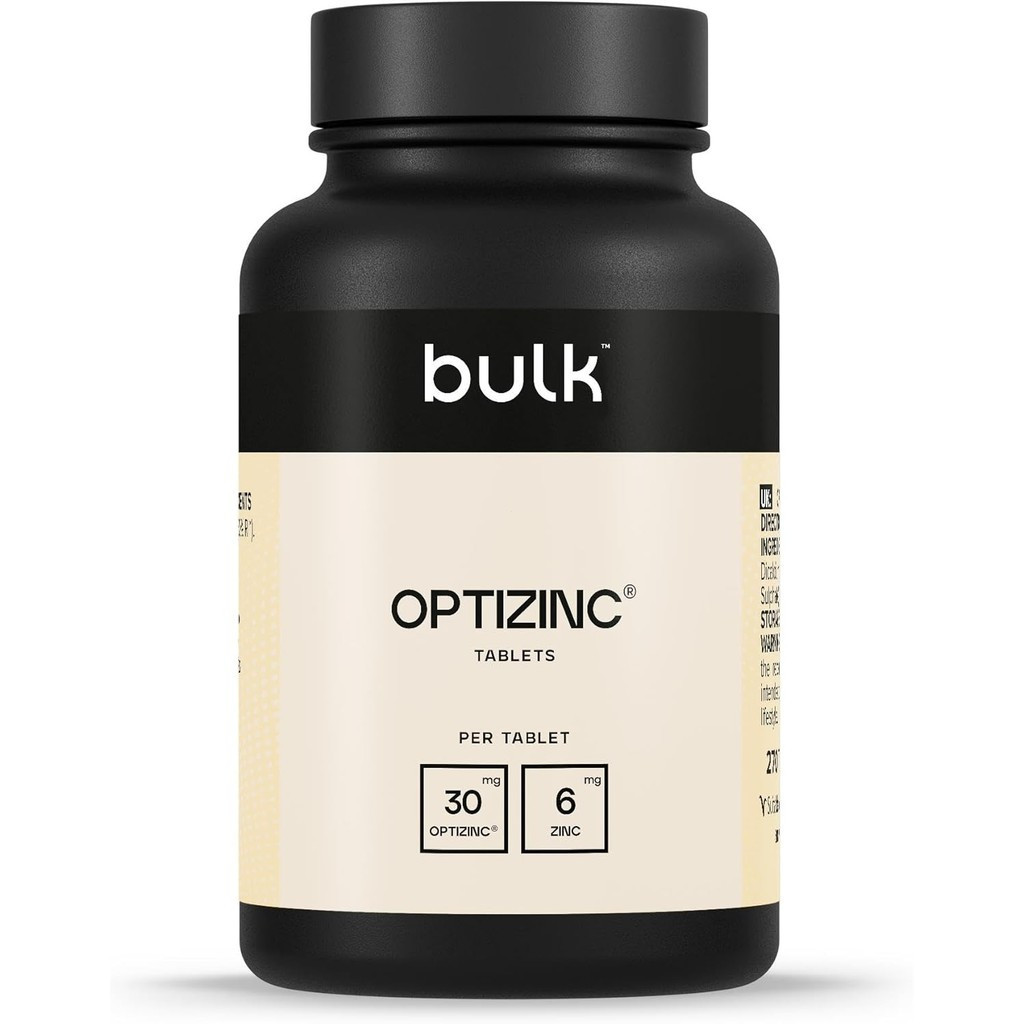 Bulk OptiZinc Tabletten 30 มก. entthalten 6 มก. Zink pro Portion, Zink, 30 มก., 90 Tabletten