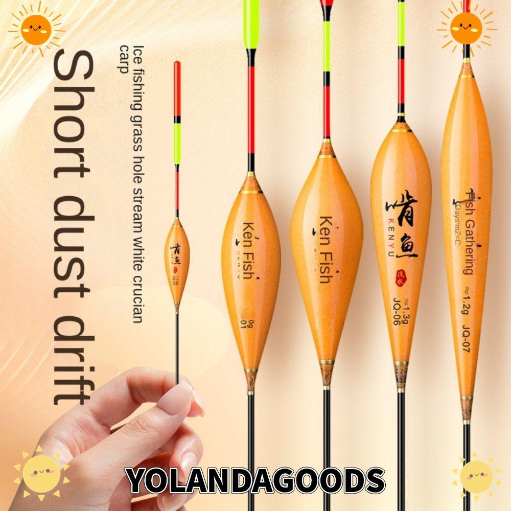 YOLANDAGOODS1 อุปกรณ์ตกปลา ฟล้อตเตอร์สำหรับน้ำจืดและทะเล ออกแบบมาเพื่อใช้งานได้หลากหลายสภาพภูมิประเทศ คุณภาพเยี่ยม