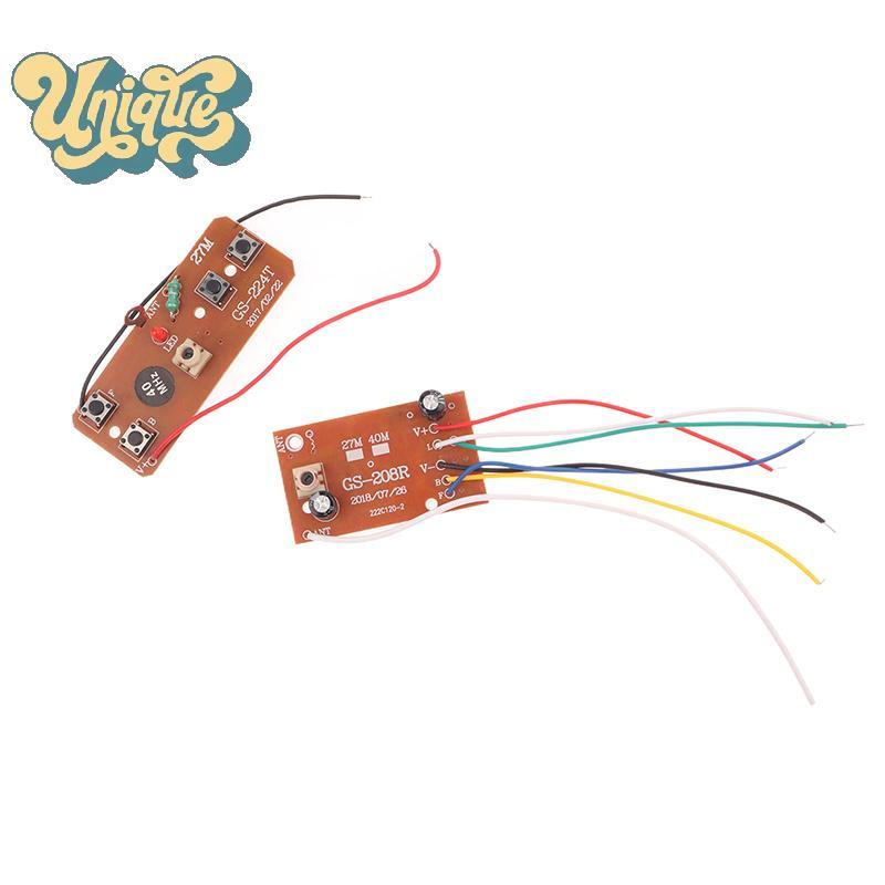 (ไม่ซ้ําใคร) 1 ชุดแผงวงจร 40M 4CH PCB รับโมดูลคอนโทรลเลอร์สําหรับอุปกรณ์เสริมในรถยนต์ RC DIY RC เครื่องบินรีโมทคอนโทรล - รูปที่ 5