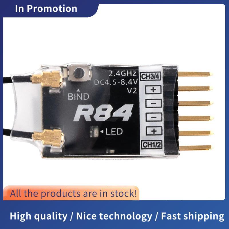 สําหรับ R84 V2 4CH ใช้งานร่วมกับ PWM RC Receiver สําหรับ D8 D16 SFHSS TX12 T16S เครื่องส่งสัญญาณ