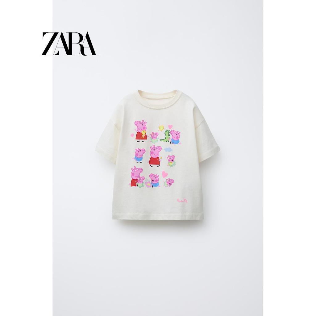 ZARRR Baby Peppa Pig ™ เสื้อยืดแขนสั้นพิมพ์ลาย 6061532 251