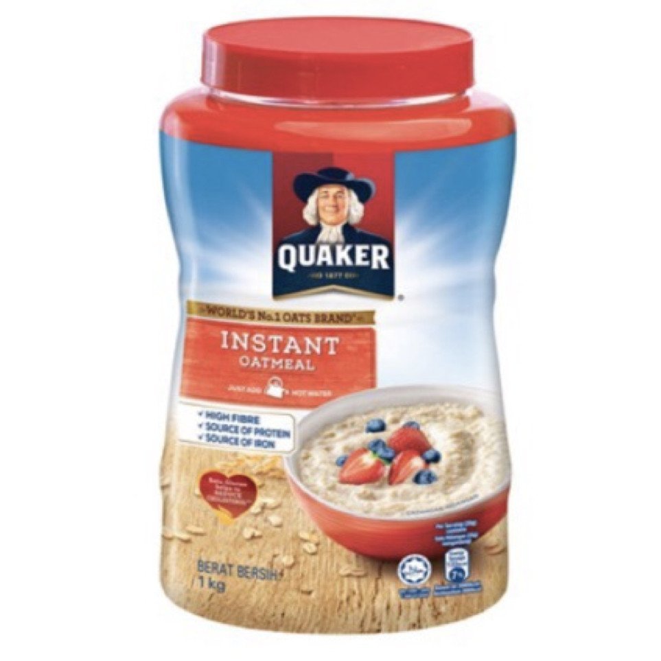 QUAKER Instant Oatmeal 1kg. (Bucket)