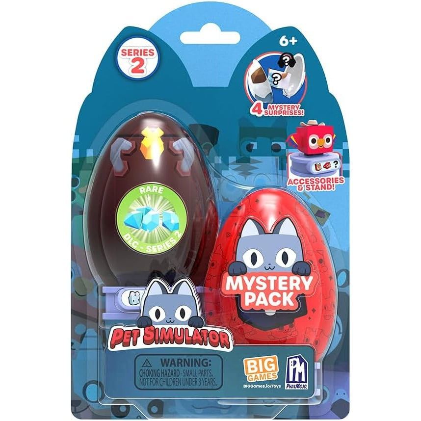 จําลองสัตว์เลี้ยงแบบพกพา X Series 2 Mini Figures 2-Pack พกพาสะดวก Mystery ของเล่นสําหรับสังคม Tradin