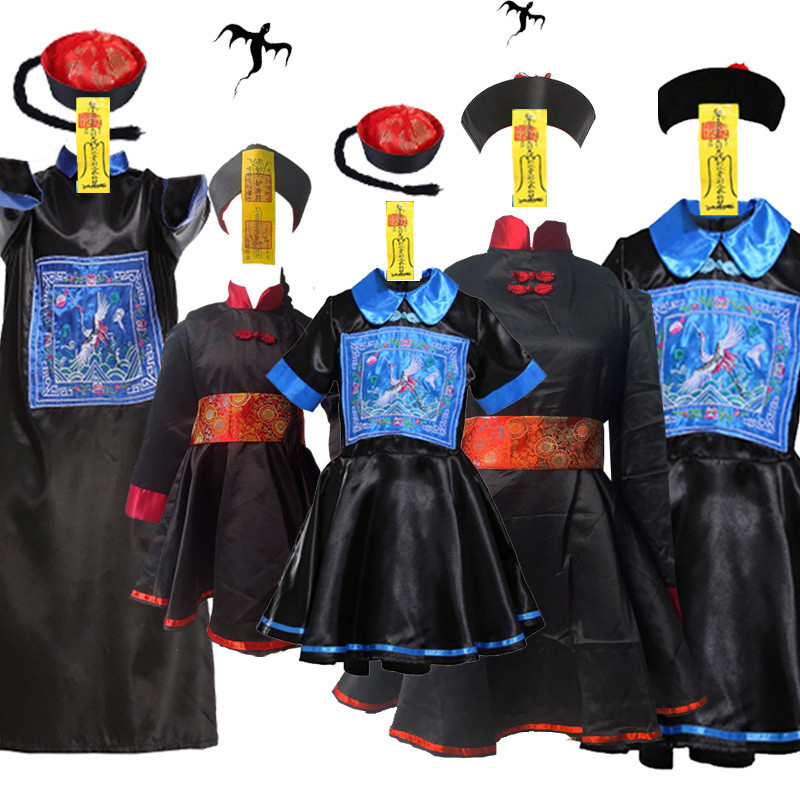 Childlike Zombie ชุดซอมบี้ Halloween สำหรับเด็กและเวทีละคร พร้อมชุดครอบครัว