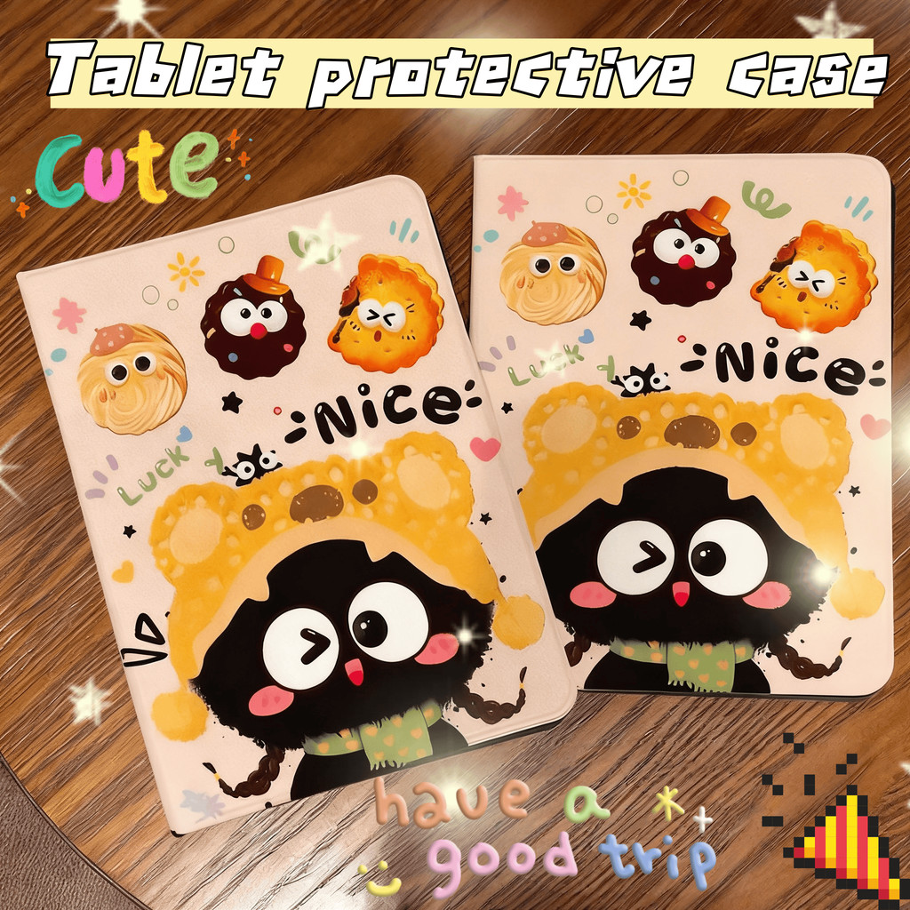 เคสป้องกันหมุนได้Redmi Pad2และRedmi Pad SE 11 นิ้ว และสำหรับRedmi Pad SE 8.7ด้วยเคสลายการ์ตูนน่ารัก