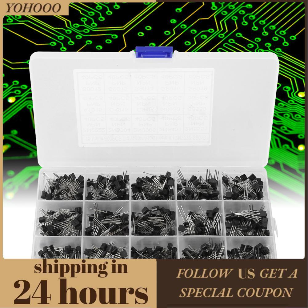 yohooo ทรานซิสเตอร์ Npn ทรานซิสเตอร์ NPN การแบ่งประเภทสำหรับปลั๊กอุตสาหกรรม 2n3904 PNP