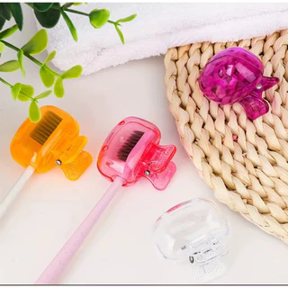 แบบพกพาเดินทางหัวแปรงสีฟันครอบคลุมแปรงสีฟันป้องกันหมวกแปรง พ็อด กรณีป้องกันแปรงสีฟันที่เก็บหัว