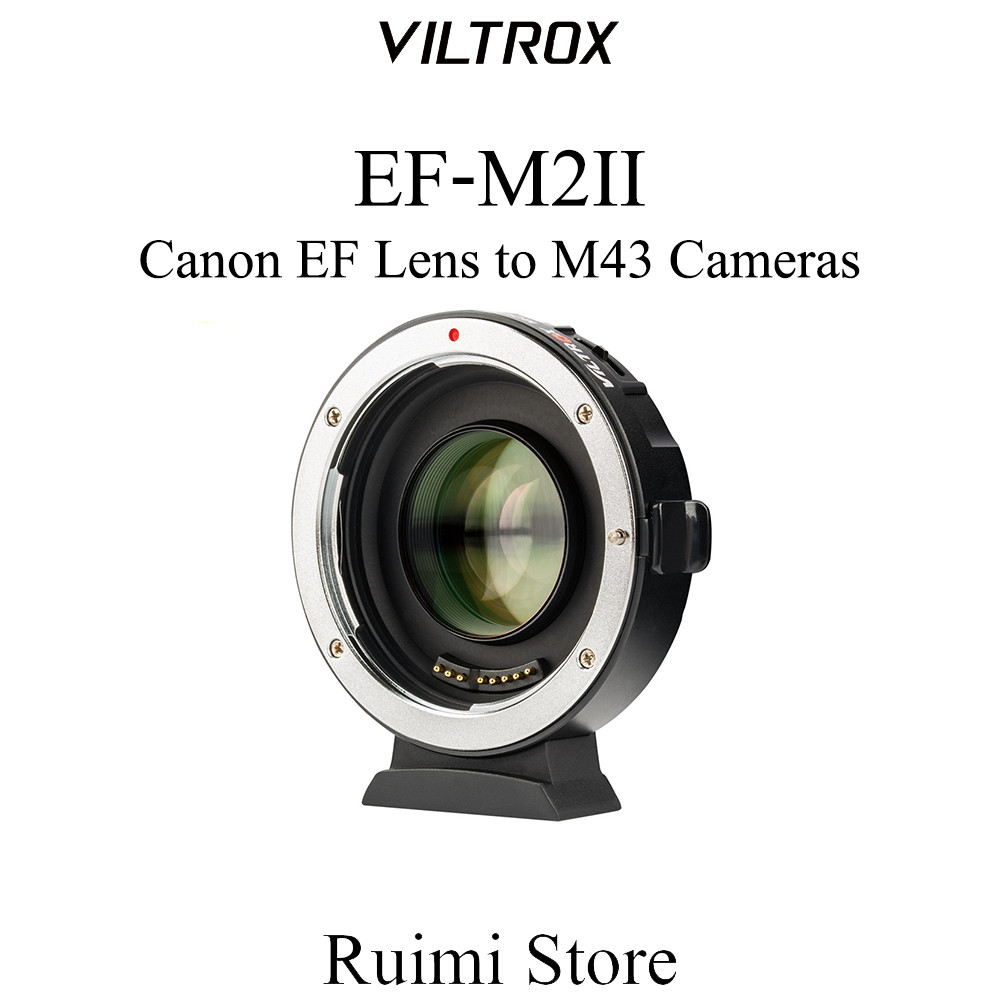 Viltrox EF-M2II Mount Converter Canon - Olympus Lumix m43 Speed Booster อะแดปเตอร์เลนส์โฟกัสอัตโนมัต