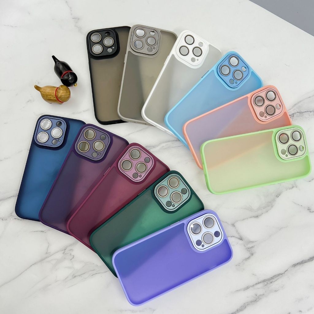 Frosted ธรรมชาติพร้อมเคสป้องกันเลนส์ iP 16 16 Pro 16 Pro Max 16 Plus - เคส Dove พร้อมเลนส์ป้องกันกล้