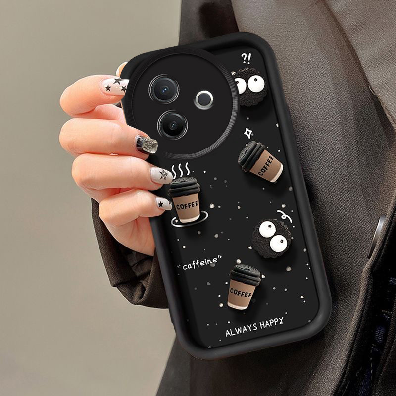 เคส Vivo y39 5g case เคสโทรศัพท์ถ้วยกาแฟ 3D สําหรับ - รูปที่ 2