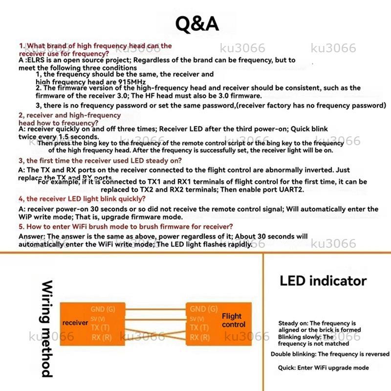 ELRS NANO 915Mhz RX Receiver EXPRESSLRS Nano Long Range Receiver สําหรับ RC FPV Long Range Racing Dr