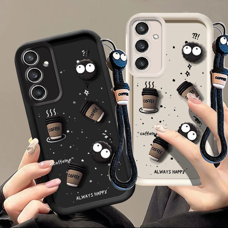 เคส samsung s23 fe เคส Samsung s24 fe เคสโทรศัพท์ถ้วยกาแฟ 3D bts