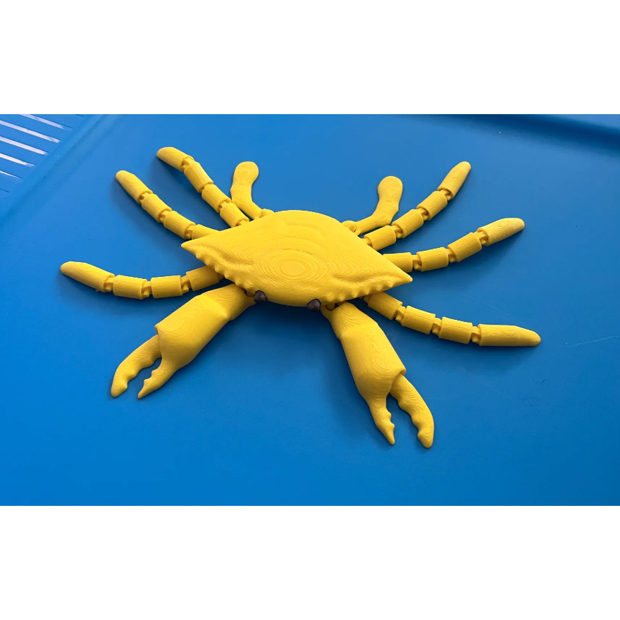 Cuero Articulated Toy Crab Crab ของเล่นเด็ก