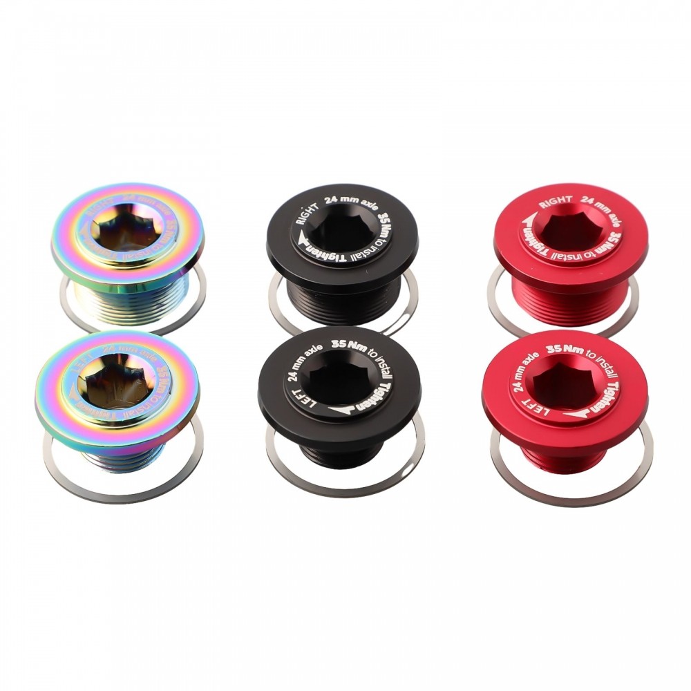 จักรยาน Bolts Crankarm ขนาด 24/30 มม.สำหรับRotor Aldhu แข็งแรง ทนทาน