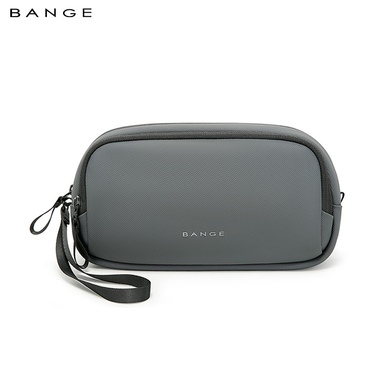 BANGE กระเป๋ามือเก็บสาย USB ดิจิตอลกันน้ํา unisex กันน้ํา