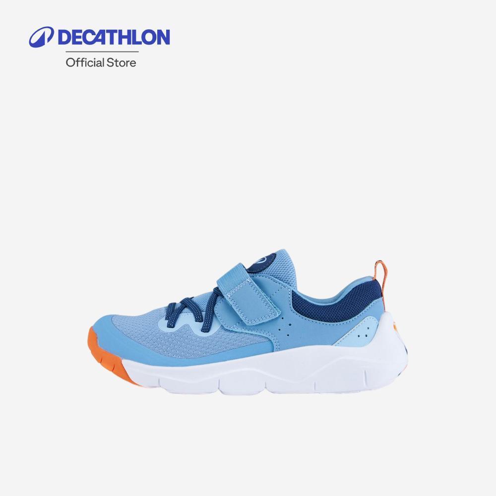 Decathlon Kids' Lightweight Rip-Tab And Elasticated Laces Shoes Playful Fast รองเท้าเด็ก รุ่น Playful Fast - Blue