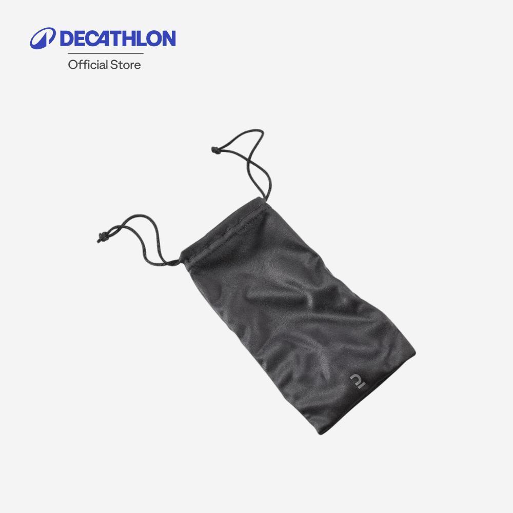Decathlon Microfibre Cloth Case For Glasses ถุงผ้าไมโครไฟเบอร์สำหรับใส่แว่นตารุ่น Mh Acc 120 - Black