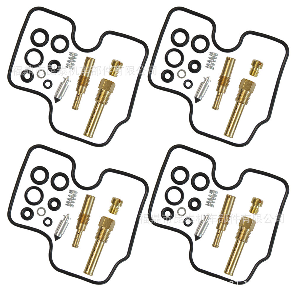 รถจักรยานยนต์ 4 ชุดชุดซ่อมคาร์บูเรเตอร์สําหรับ CBR900RR Sc28 SC33 1993 1994 1995
