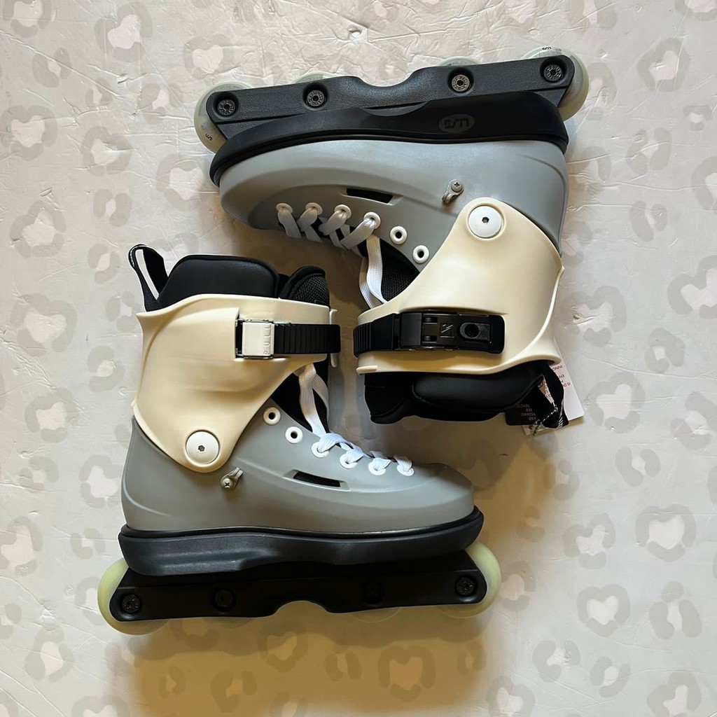 USD - Sway 60 Team Grey Aggressive Inline Skates (สีครีมคัสตอม)