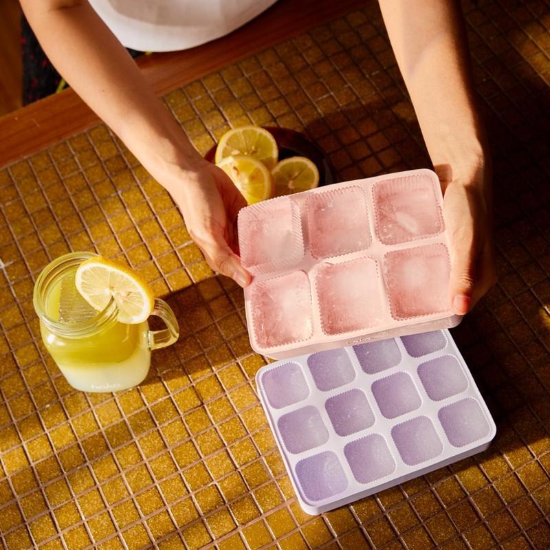 hako Large Silicone Ice Tray 6 cubes ถาดทำน้ำแข็งซิลิโคนแบบใหญ่ 6ก้อน