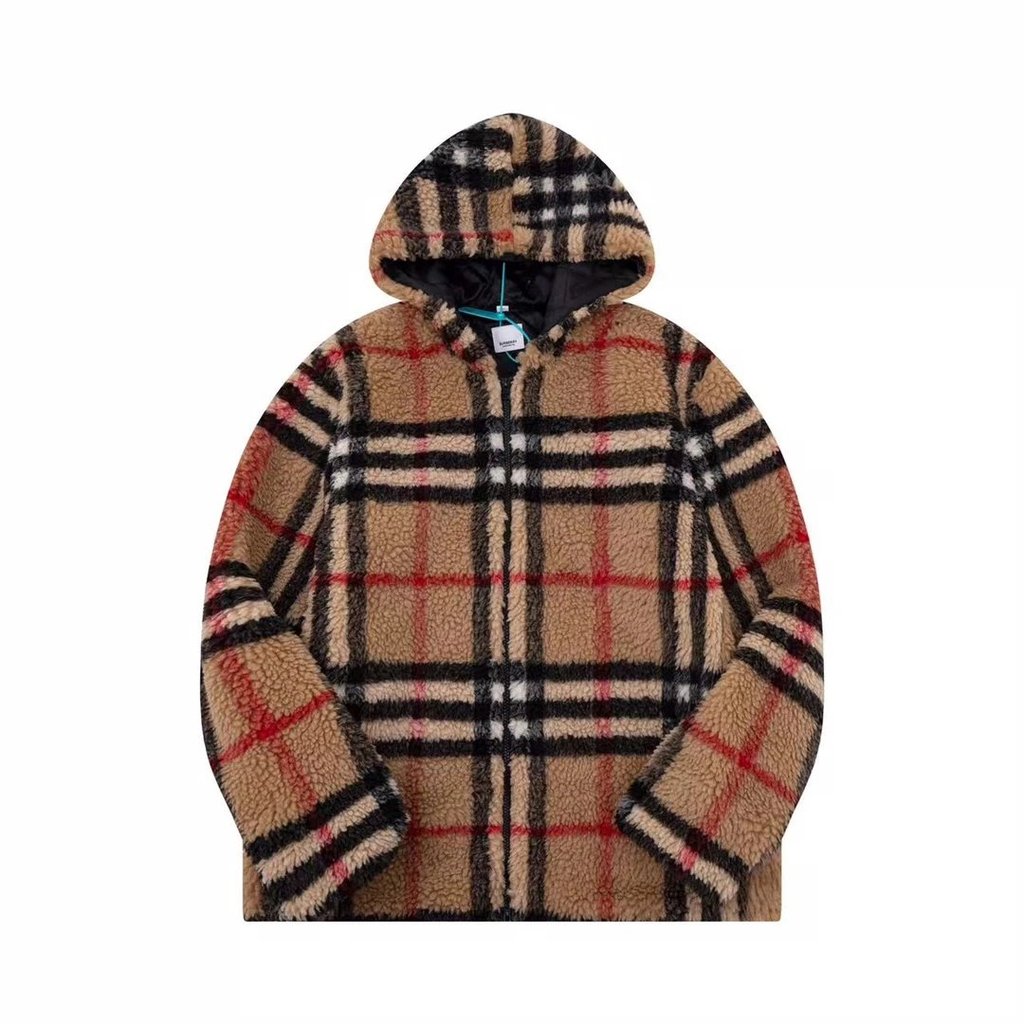 แจ็คเก็ตคลุมคอน่ารักลายสก๊อตจาก BBR เหมาะสำหรับผู้ชายและผู้หญิง ออกแบบให้สวมใส่ง่ายในฤดูใบไม้ร่วงและ