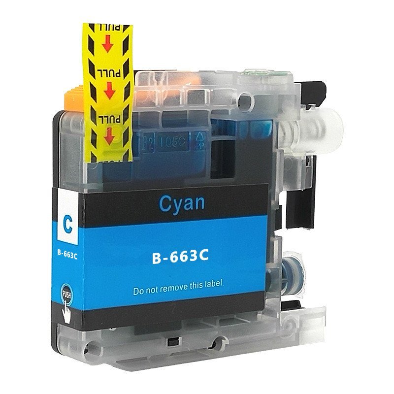 ผู้ชาย Mengxiang ใช้งานได้ Brother LC663 ตลับหมึก MFC-J2320 J2720 ตลับหมึก