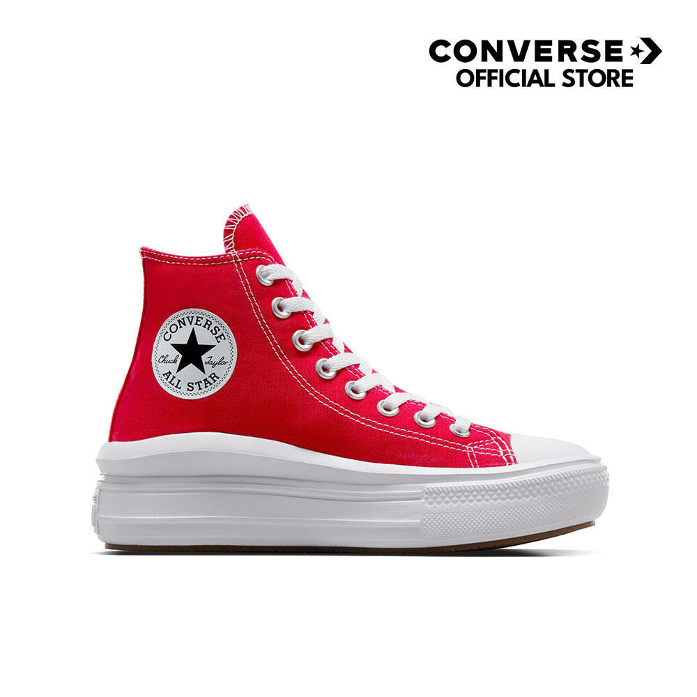 CONVERSE รองเท้าผ้าใบ รุ่น CTAS MOVE SEASONAL COLOR HI RED - A09073CF_S4REXX สีแดง ผู้หญิง