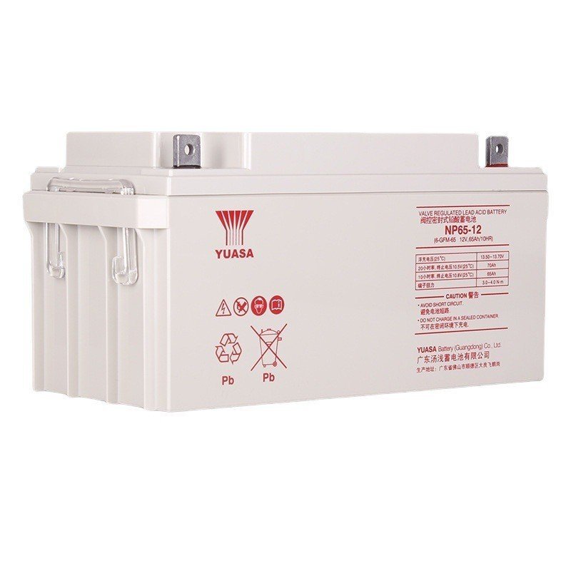YUASA YUASA แบตเตอรี่ NP65-12 12V65AH Lead Acid Maintenance-Free Lighting UPS เครื่องยนต์ห้องเครื่อง