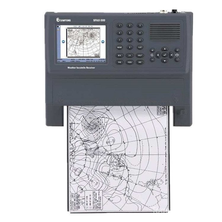 Marine SFAX-508 เกาหลี SAMYUNG SAMYUNG สภาพอากาศ Fax Machine ในประเทศเสาอากาศ Feeder