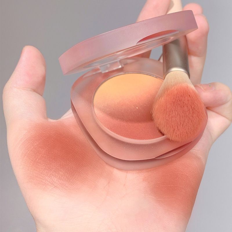 MINSHZEE Ming Xizhi Gradient Blush Straw, SweMINSHZEE Ming Xizhi Gradient Blush กันน้ํา Sweatproof D