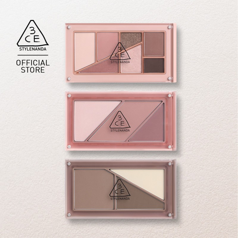 💥ของแท้ ✨3CE LAYER-IT-ALL Palette ( Eye Shadow, Blush, Contour) พาเลตตา อายแชโดว์ บลัช คอนทัวร์ พาเล