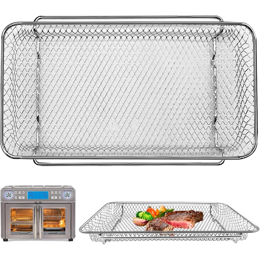 GGY Air Fryer ตะกร้าเปลี่ยนสําหรับ Emeril Lagasse Dual Zone 360 Air Fryer เตาอบ 25 QT Air Fryer Conv