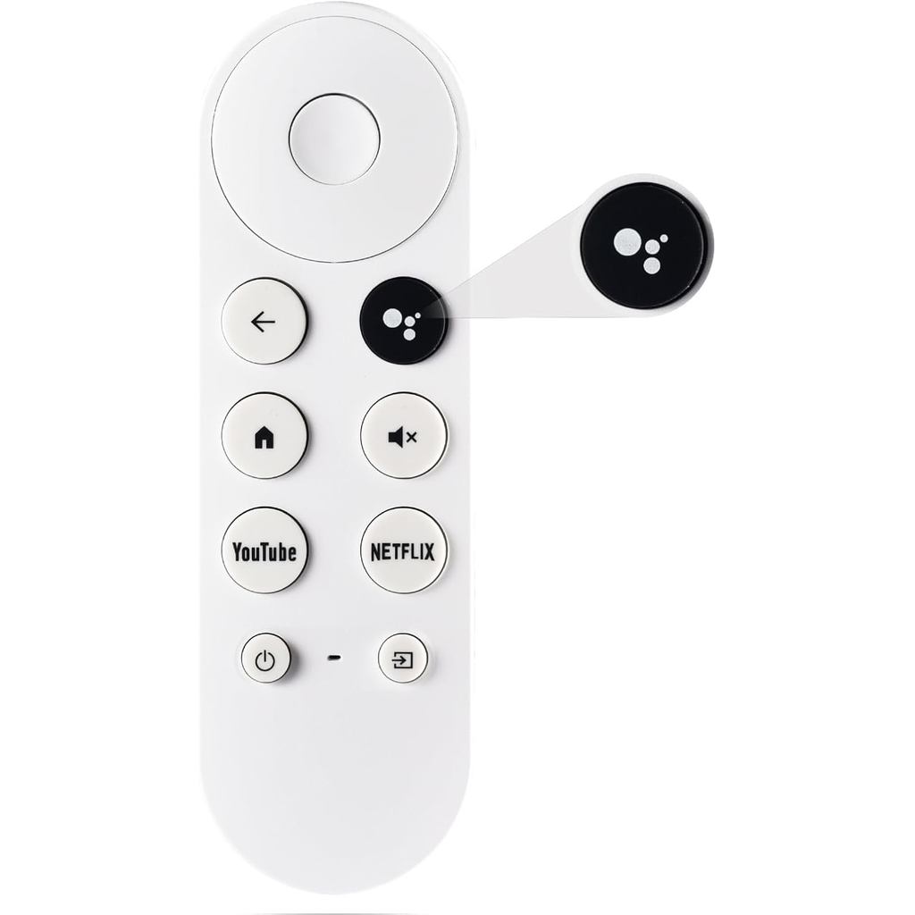 สําหรับ Google Chromecast Voice Remote, การควบคุมทดแทนสําหรับ Google TV Remote/Streamer (เฉพาะสําหรั