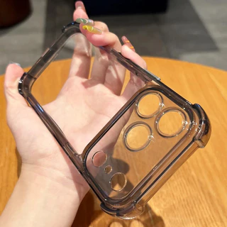 กันกระแทกใสเคส For iPhone 13 11 16 Pro Max 17 Air 15 14 12 XR X Xs 7 8 Plus SE14promax 16promax เคสโทรศัพท์มือถือ
