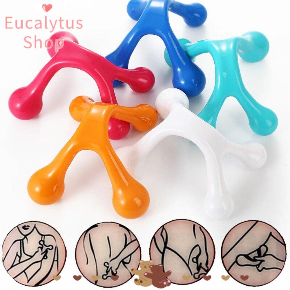 EUCALYTUSS Body Massager, ขจัด Oedema ผ่อนคลายคู่มือ Balance สี่ลูก, แบบพกพา Arch เครื่องมือนวดมือถื