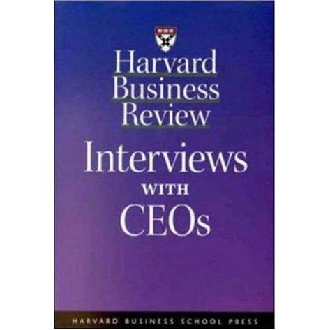 [BnB] USED Harvard Business Review: สัมภาษณ์กับซีอีโอ โดย Harvard Business Review (มือสอง: ดีมาก)