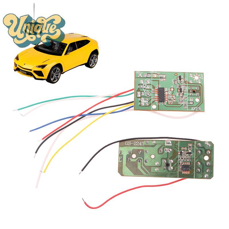 (ไม่ซ้ําใคร) 1 ชุดแผงวงจร 40M 4CH PCB รับโมดูลคอนโทรลเลอร์สําหรับอุปกรณ์เสริมในรถยนต์ RC DIY RC เครื่องบินรีโมทคอนโทรล