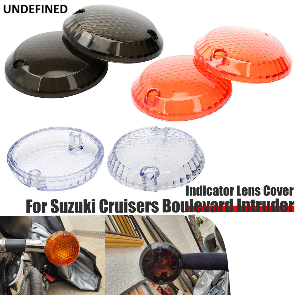 UN สำหรับ Suzuki Cruisers Boulevard Intruder Marauder Savage 1986-2003เปิดสัญญาณไฟรถจักรยานยนต์พลาสต