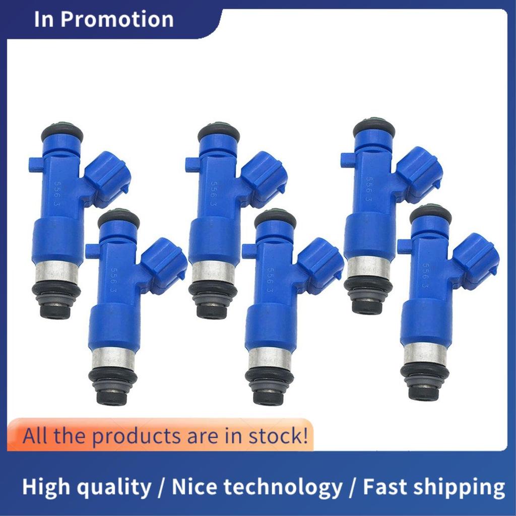 16600-38B0A 6 ชิ้นหัวฉีดอุปกรณ์เสริมชิ้นส่วนส่วนประกอบสําหรับ GT-R 2009-2020 3.8L V6 Turbo