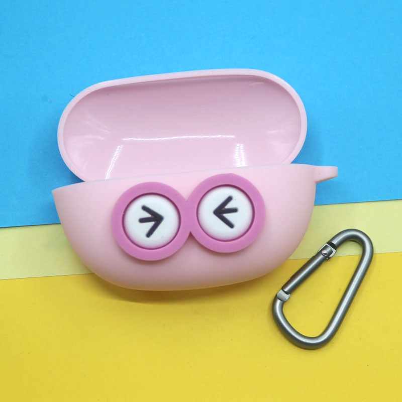 เหมาะสําหรับ Sony WF-SP800N ชุดหูฟังไร้สายบลูทูธลดเสียงรบกวนเคส sp800n เปลือกน่ารักตาโตน่ารัก