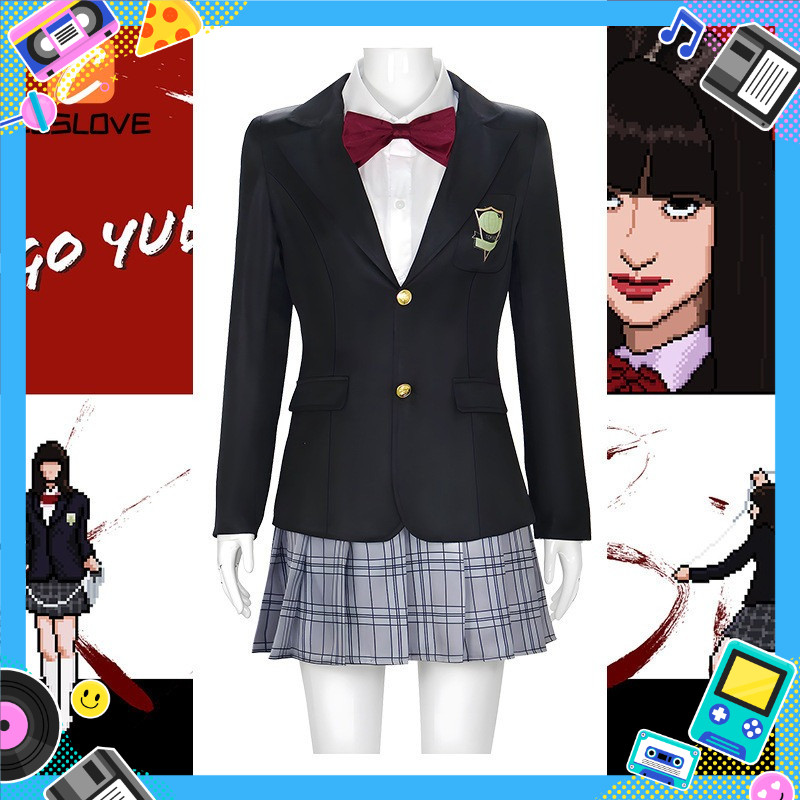 ชุดคอสเพลย์Kill Bill Gogo Yubari สำหรับผู้หญิงJK