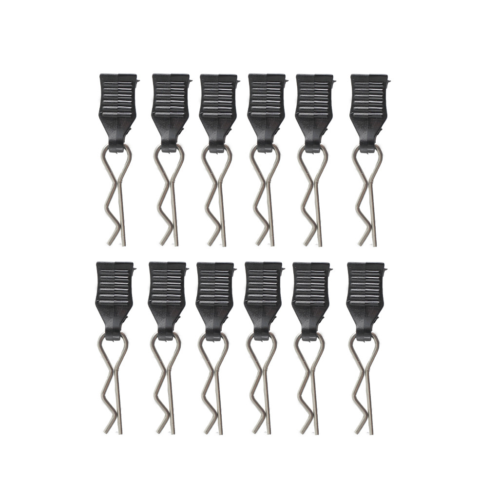 สําหรับ MJX 16101 16102 MJX 16208 16209 12pcs Body Shell คลิป Pin พร้อม Fixing Mount