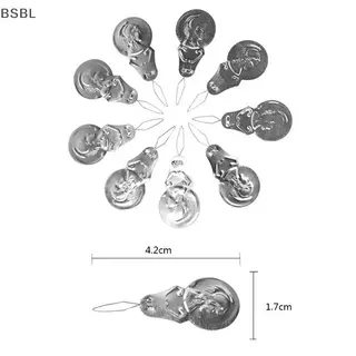 BSBL 50 ชิ้นโบว์ลวดเข็ม Threader เครื่องแทรกด้ายเย็บผ้ามือเครื่องมือ BL